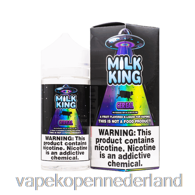 Elektronische Sigaret Vape Granen - Melkkoning - 100 Ml 0 Mg
